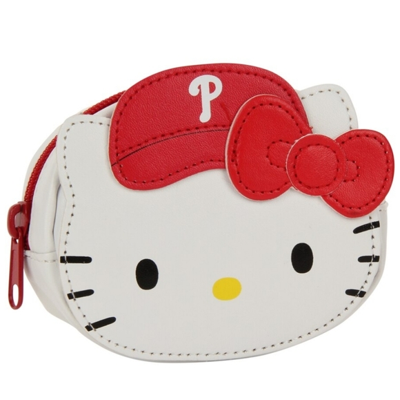 ๐๏ธ Hello Kitty x Philadelphia Phillies Coin Purse - Picture 1 of 2